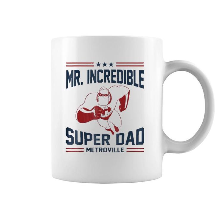 The Incredibles Mr Super Dad Metroville Coffee Mug