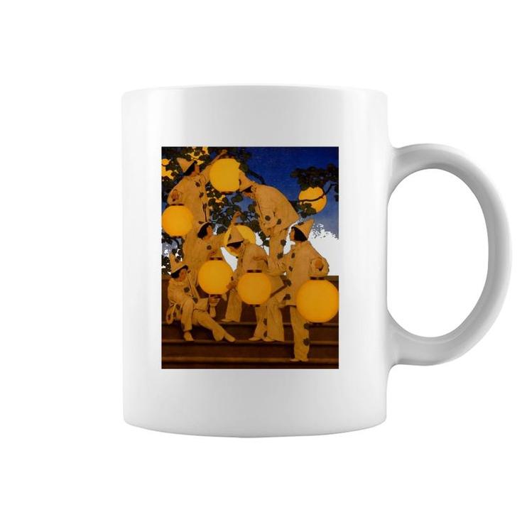 The Lantern Bearers Famous Painting By Parrish Coffee Mug