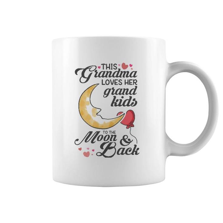 This Grandma Loves Her Grand Kids To The Moon & Back Coffee Mug