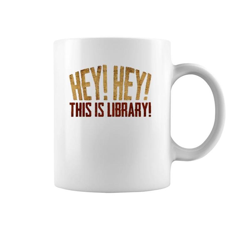 This Is Library Librarian Book Lover For Teachers Coffee Mug
