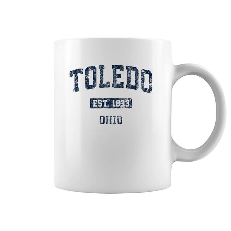 Toledo Ohio Oh Vintage Design Coffee Mug