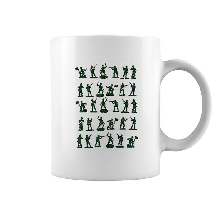 Toy Soldiers Cute Little Lovers Coffee Mug