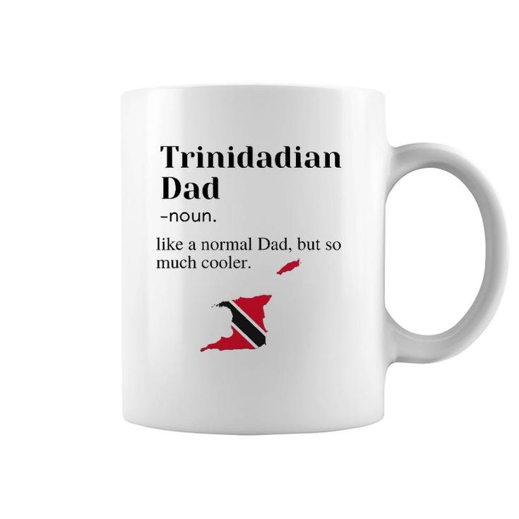 Trinidad And Tobago Pride Flag Dad Fathers Day Father Trini Coffee Mug