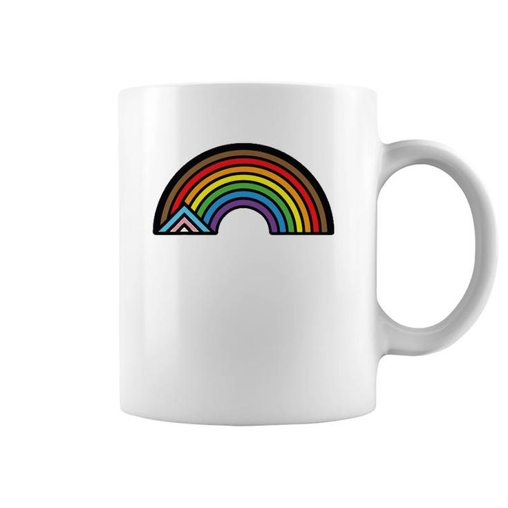 Ultimate Progressive Pride Rainbow Coffee Mug
