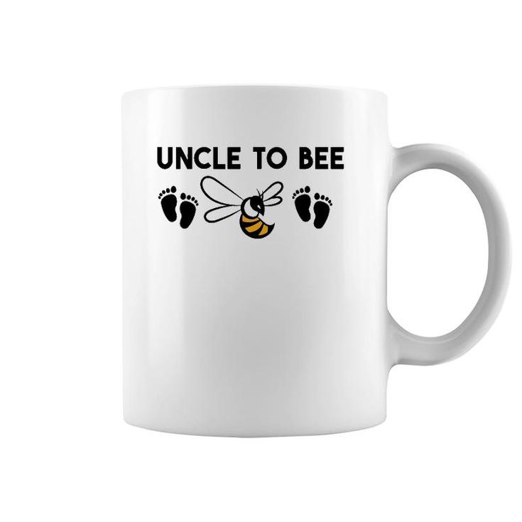 Uncle To Bee Funny Matching Family Father's Day Mens Coffee Mug