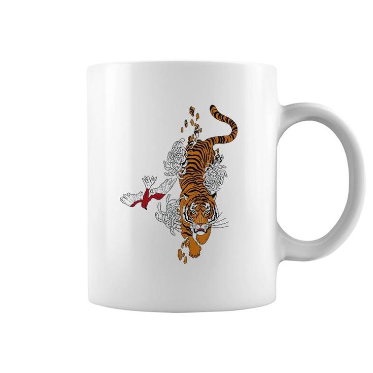 Unique Japanese Wild Spirit Tiger My Spirit Animal Coffee Mug