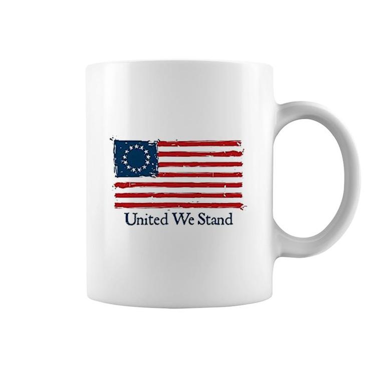 United We Stand Betsy Ross Flag Coffee Mug