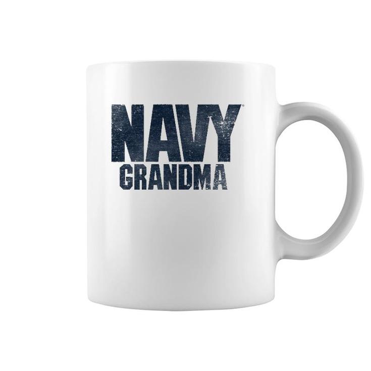 US Navy Grandma Proud Grandmother Gift Coffee Mug