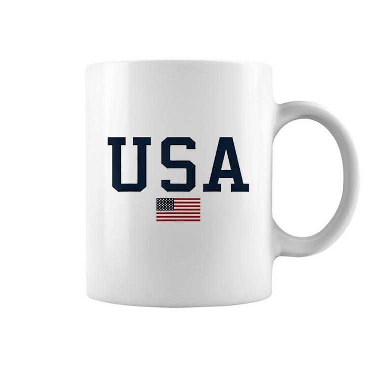 Usa  Patriotic American Flag 4th Of July Coffee Mug