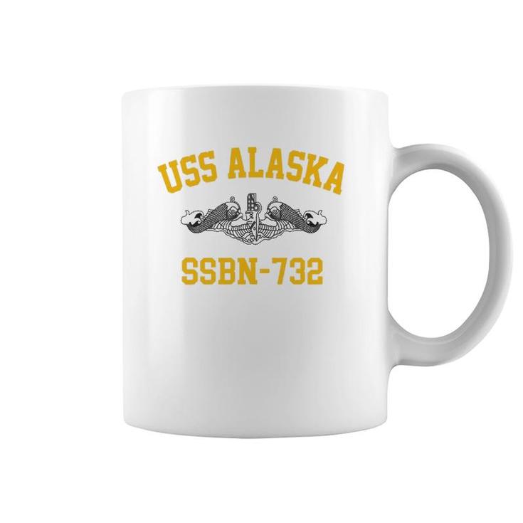 Uss Alaska Ssbn 732  Coffee Mug