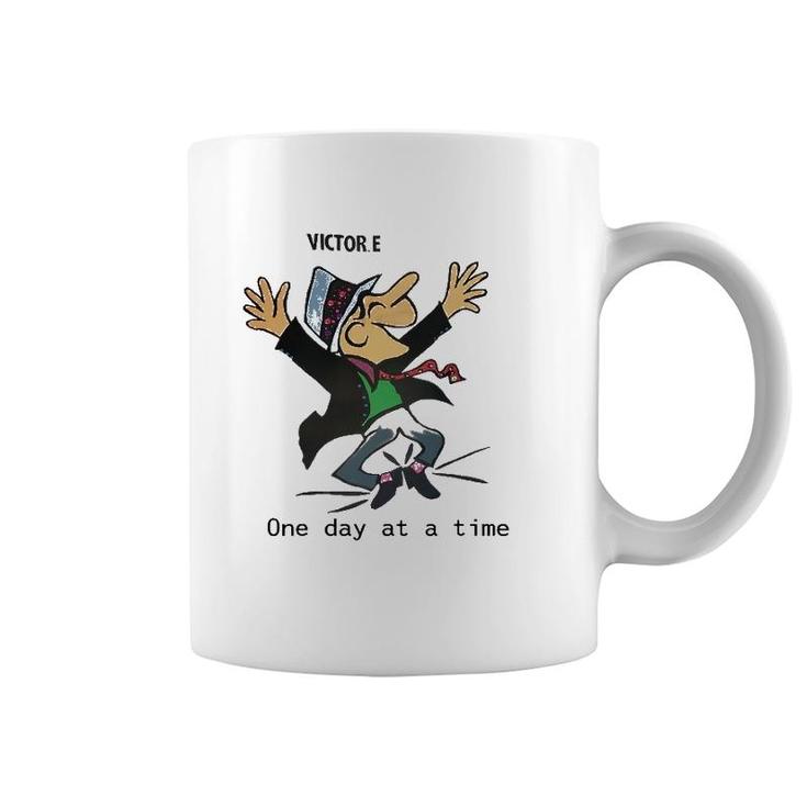 Victor E One Day At A Time Coffee Mug