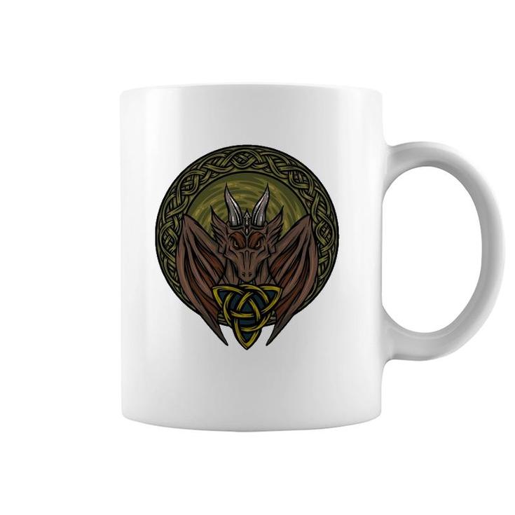 Viking Dungeon Norwegian Dragon Lover Celtic Dragon Coffee Mug