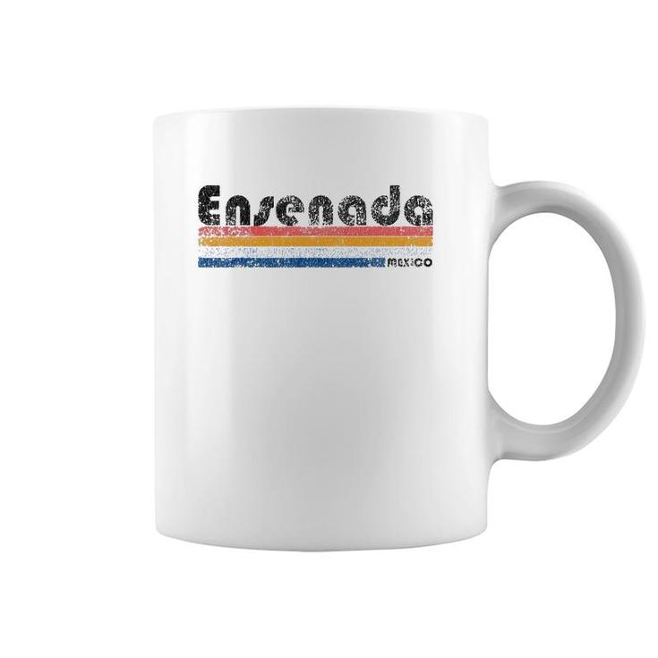 Vintage 1980S Style Ensenada Mexico Coffee Mug