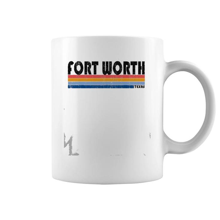 Vintage 1980S Style Fort Worth Tx Coffee Mug