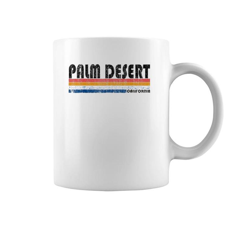 Vintage 1980S Style Palm Desert Ca Coffee Mug