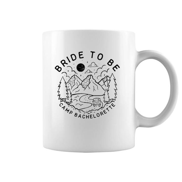 Vintage Bride To Be Camp Bachelorette Party Matching Gift Coffee Mug