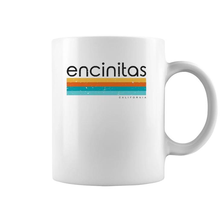Vintage Encinitas California Ca Retro Design Coffee Mug