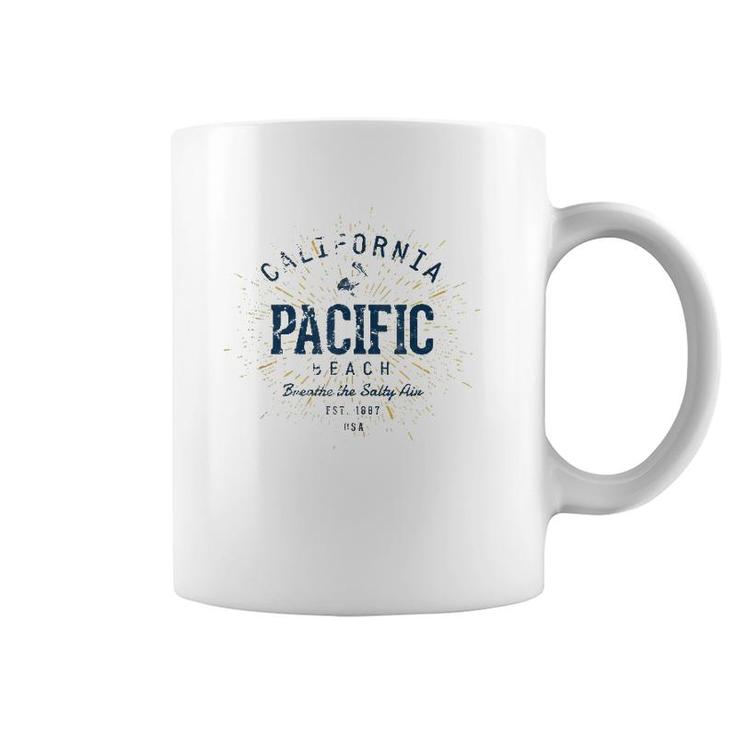 Vintage Pacific Beach  Coffee Mug