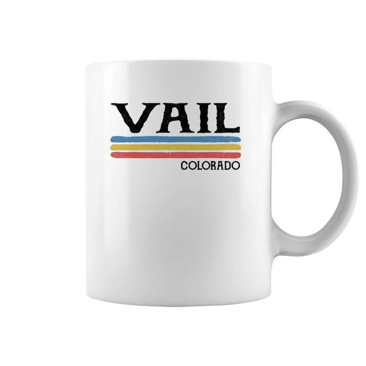 Vintage Vail Colorado Co Souvenir Gift  Coffee Mug