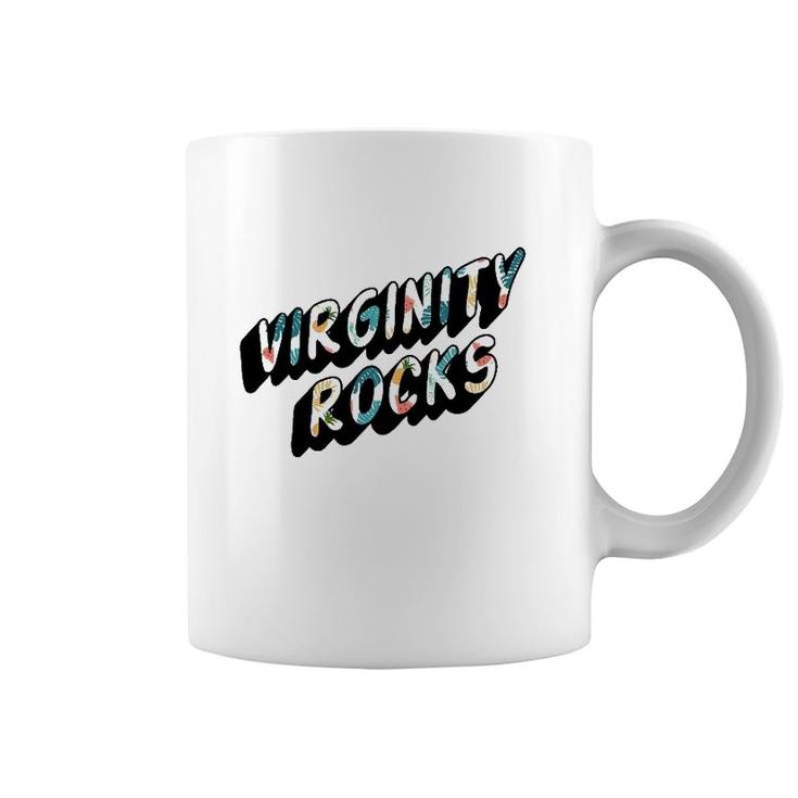 Virginity Mens & Womens Rocks Original Trendy Summer Pattern Coffee Mug