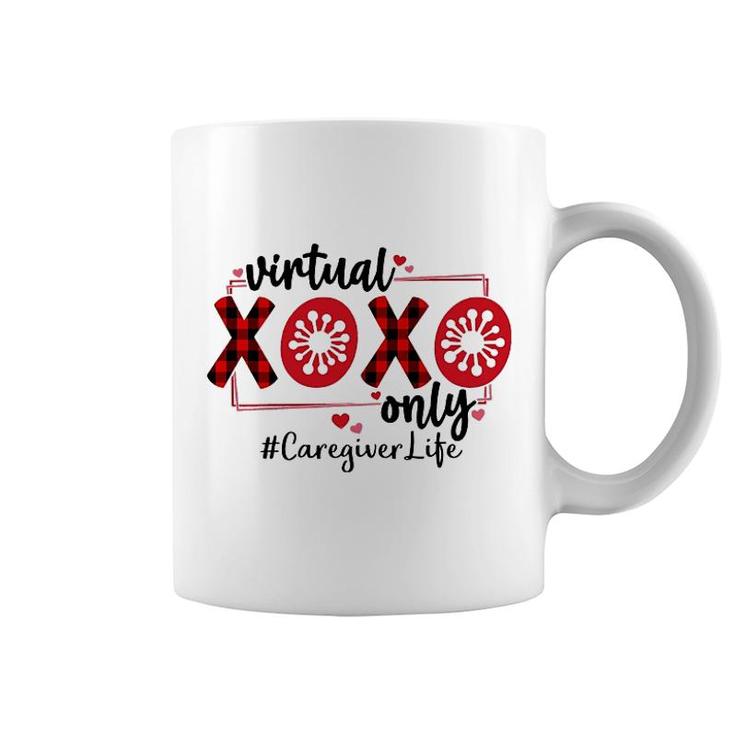 Virtual Xoxo Only Caregiver Coffee Mug