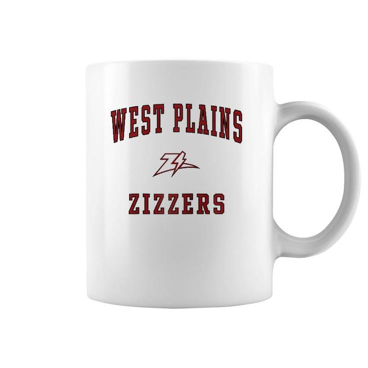West Plains High School Zizzers Raglan Baseball Tee Coffee Mug