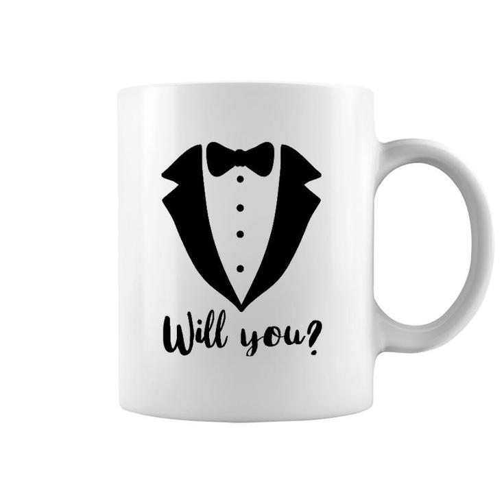 Will You Marry Me Sign Funny Gay Marriage Proposal Man Gift Coffee Mug