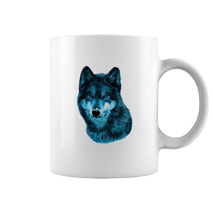 Wolf Blue Coffee Mug