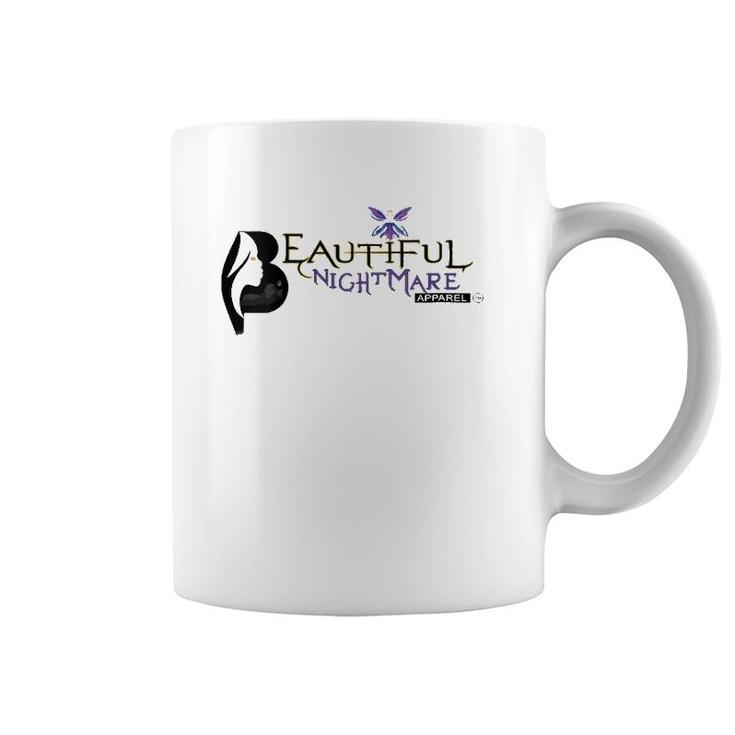 Womens Beautiful Nightmare V-Neck Coffee Mug