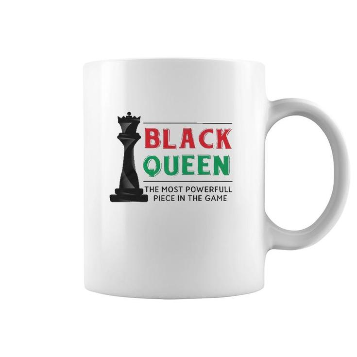 Women's Black History Month Kids Proud African Pride Black Queen Coffee Mug