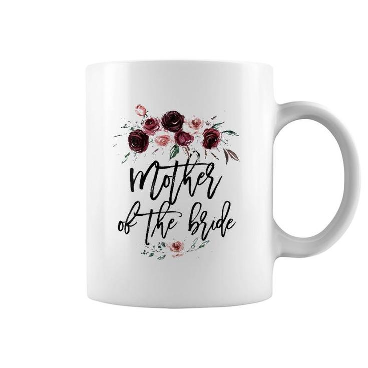Womens Bridal Shower Wedding Gift For Bride Mom Mother Of The Bride V-Neck Coffee Mug