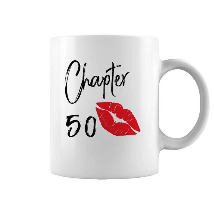 Womens Chapter 50 50Th Birthday For Women And Girl Coffee Mug