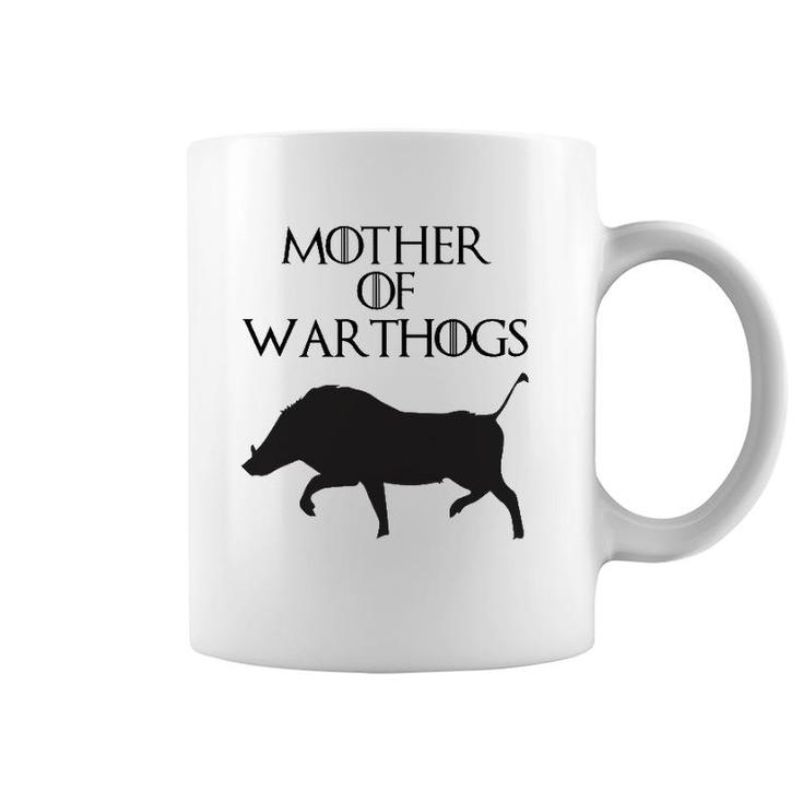 Womens Cute & Unique Black Mother Of Warthogs E010538 Ver2 Coffee Mug