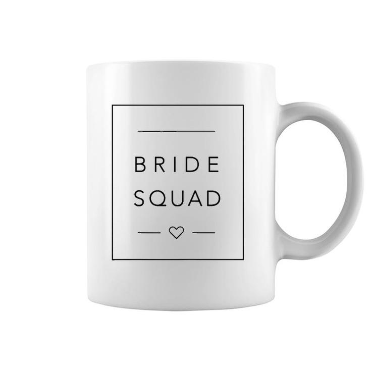 Womens Fun Bridal Party Bridesmaid , Team Bride Squad Coffee Mug