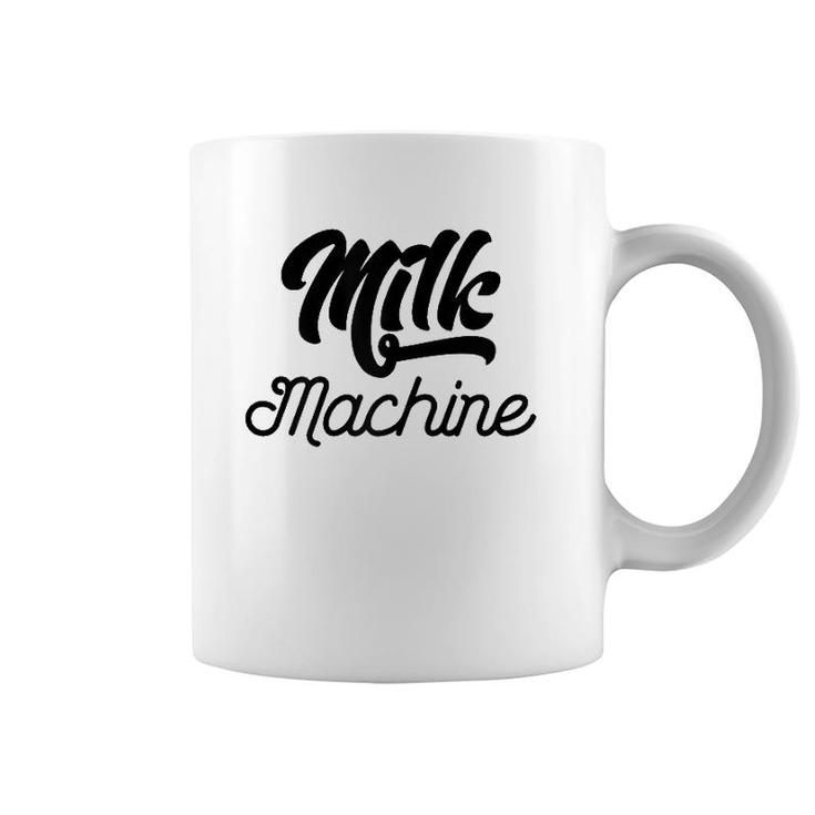 Womens Humorous Milk Machine Funny Pregnancy Gifts For Her Mom Coffee Mug