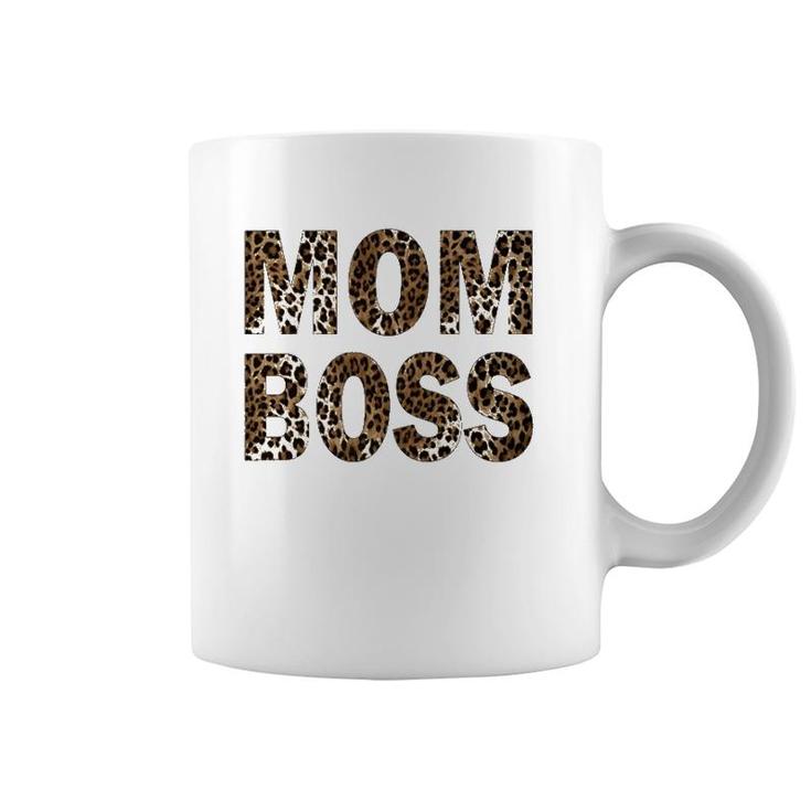Womens Mom Boss Best Gift For Mom Coffee Mug
