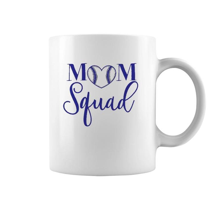 Womens Mom Squad Purple Lettered Top For The Proud Mom To Wear Coffee Mug