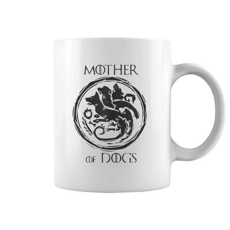 Womens Mother Of Dogs Dragon Dogmum Love Funny T Coffee Mug