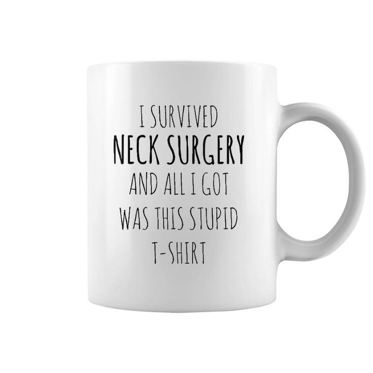 Neck Surgery Fun Gift T-Shirt Get Well Soon Recovery Gag Tee Neck Surgery Fun Gift T-Shirt Get Well Soon Recovery Gag Tee