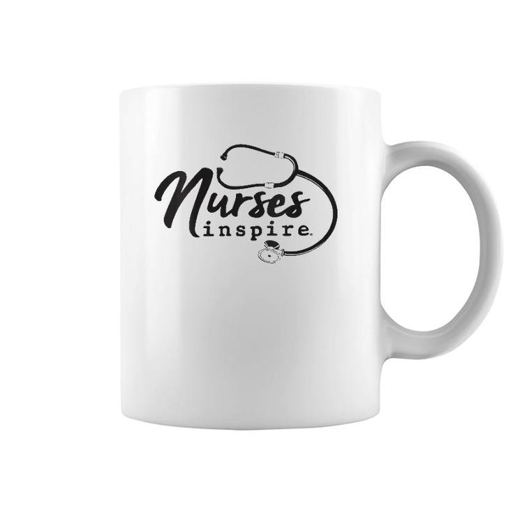Womens Nurses Inspire Nurse Appreciation Rn Health Care Hero Gift Coffee Mug