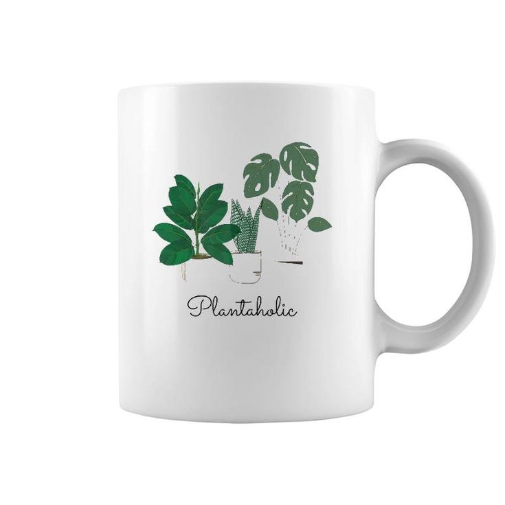 Womens Plantaholic Gardening Plant Coffee Mug