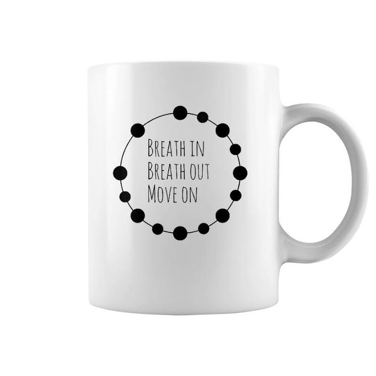 Womens Positive Breath V-Neck Coffee Mug