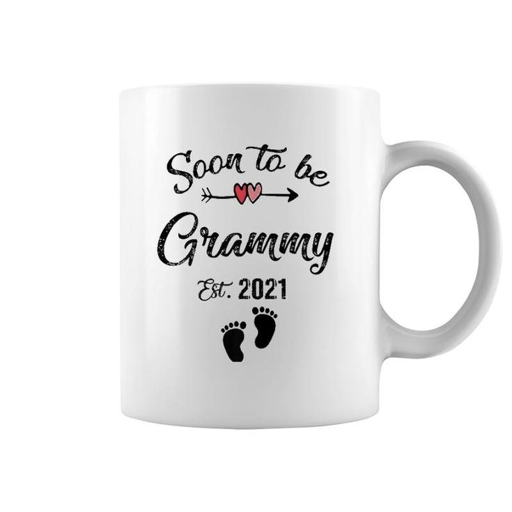 Womens Soon To Be Grammy 2021  Mother's Day For Mom Pregnancy Coffee Mug