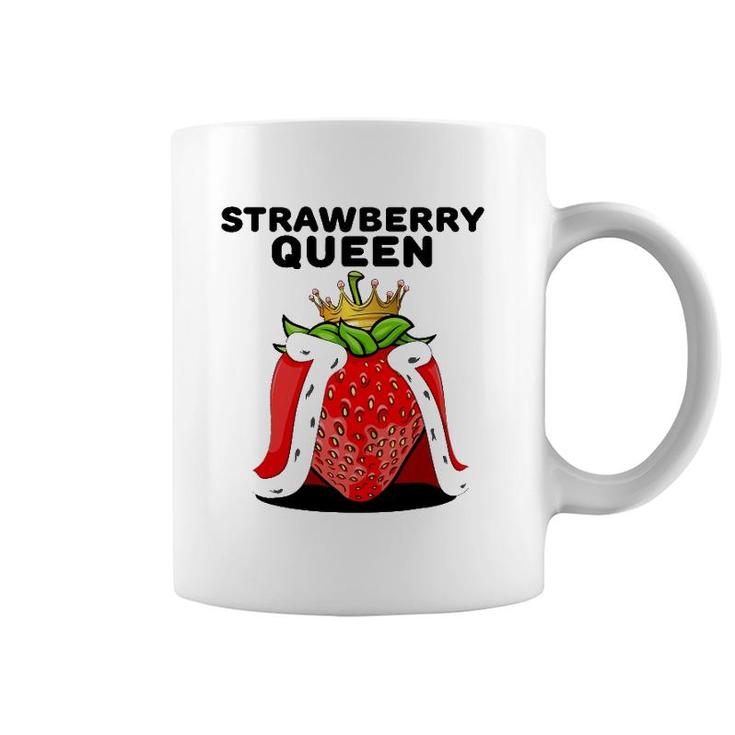 Womens Strawberry Queen  For Strawberry Lovers Coffee Mug