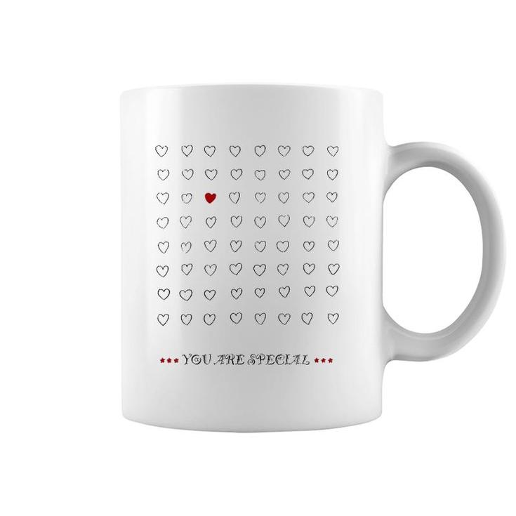 Womens You Are Special Funny Valentie's Day Design  Coffee Mug