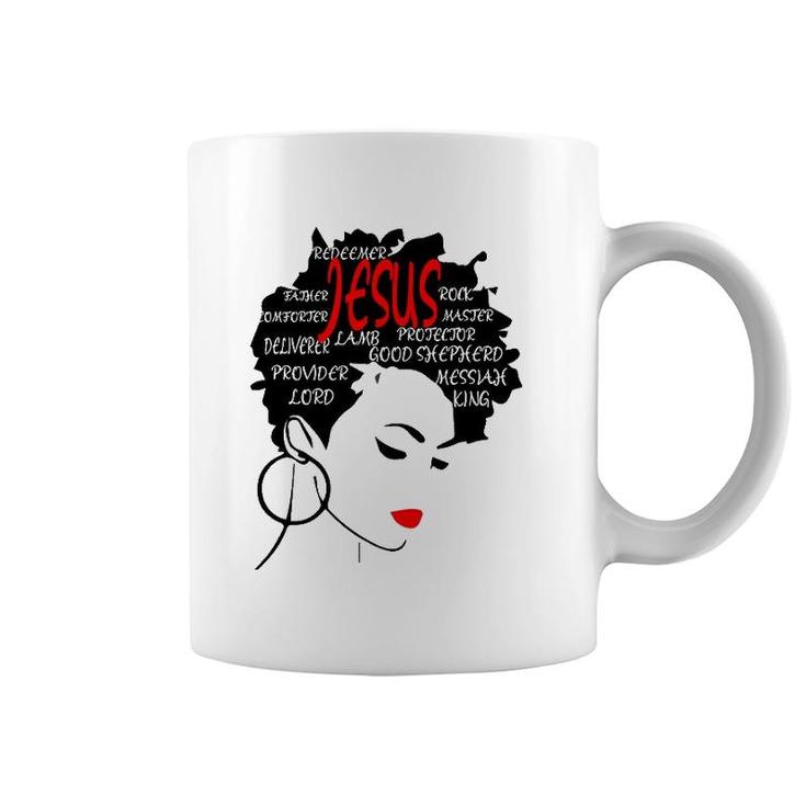 Word Art Hairchristian Fashion Gifts Coffee Mug