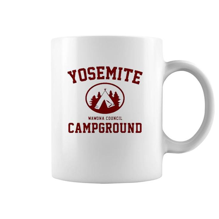 Yosemite Campground California Camping Lover Gift Coffee Mug