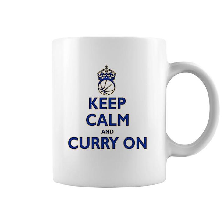 Youth Keep Calm And Curry On Coffee Mug