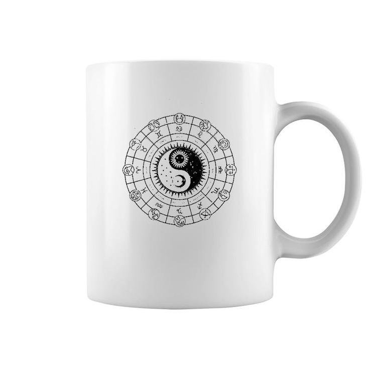 Zodiac Wheel Astrology Coffee Mug