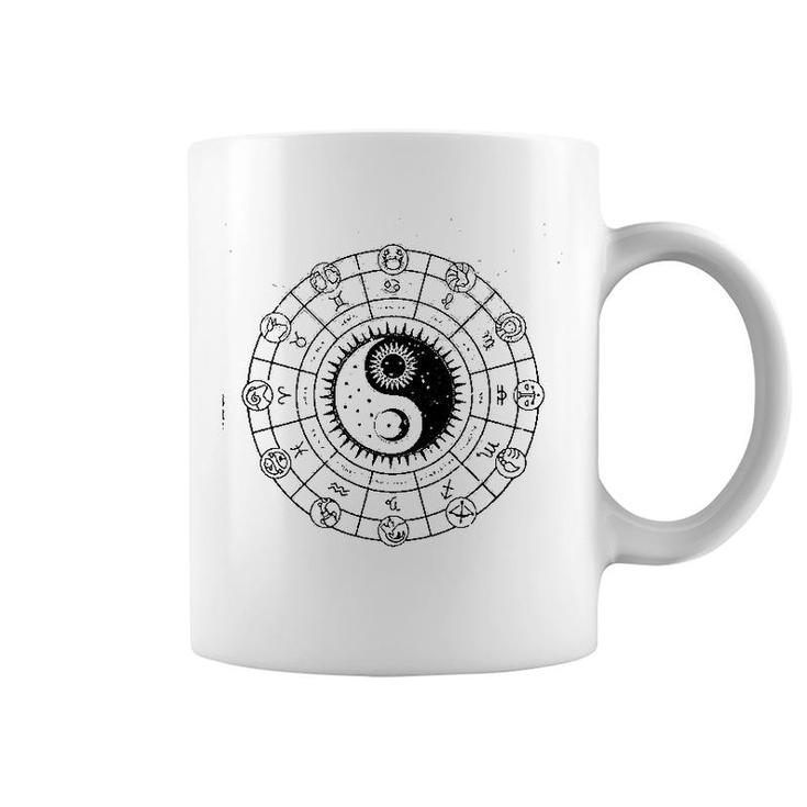 Zodiac Wheel Astrology Coffee Mug